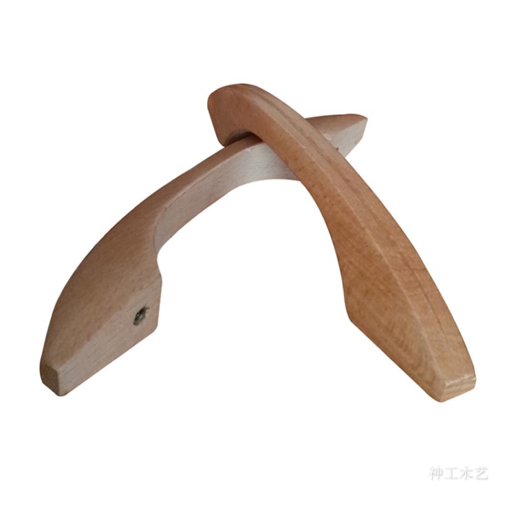 櫸木木拉手 環保清漆門把手 櫥柜衣柜門大把手