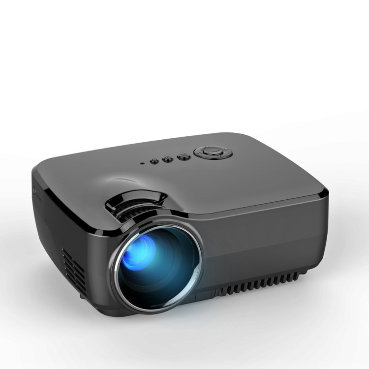 新款gp70迷你微型led投影仪 便携家用高清投影机 mini projector