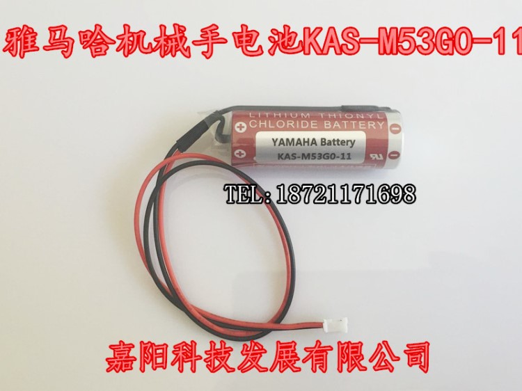 YAMAHA ROBOT KAS-M53G0-11 3.6V雅馬哈機械手臂 專用電池