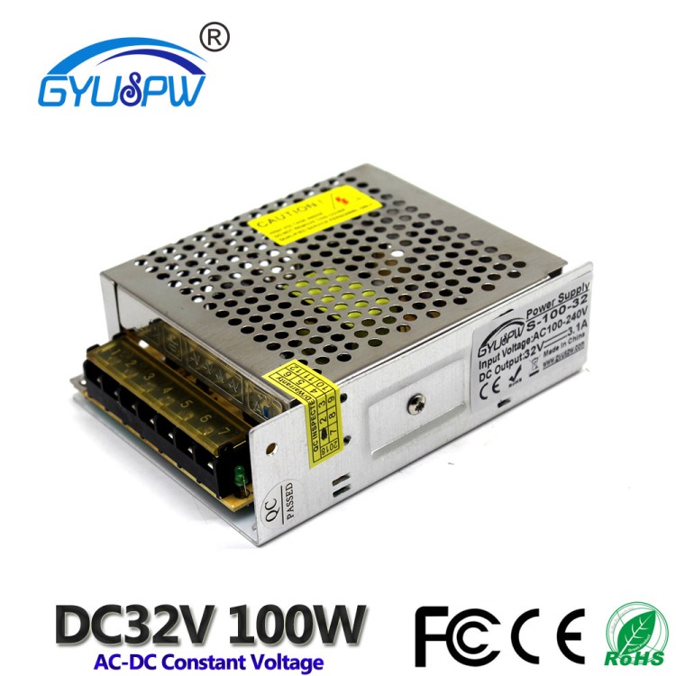 32V直流电源 工业电源32V100W变压器电源转换器 AC-DC工控CNC电源