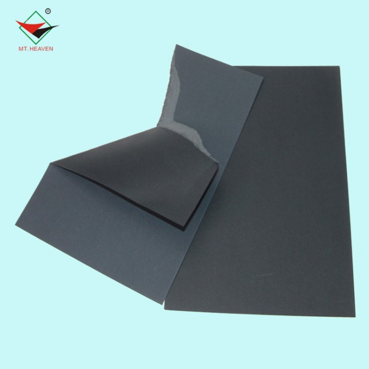 厂家直销300g双涂黑卡纸 双面透心黑卡纸 单面透心黑卡纸