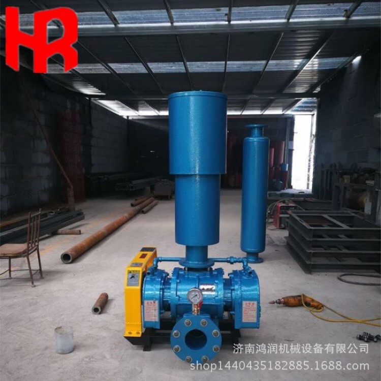 河北羅茨風機 三葉羅茨鼓風機 5.5kw高壓羅茨風機 水產(chǎn)增氧機包郵