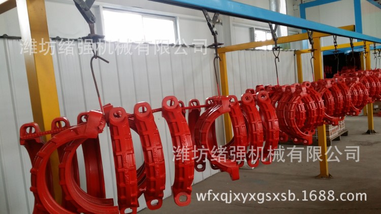 煤礦管道快速接頭 卡箍式柔性管接頭 礦用快速接頭 溝槽管卡緒強(qiáng)