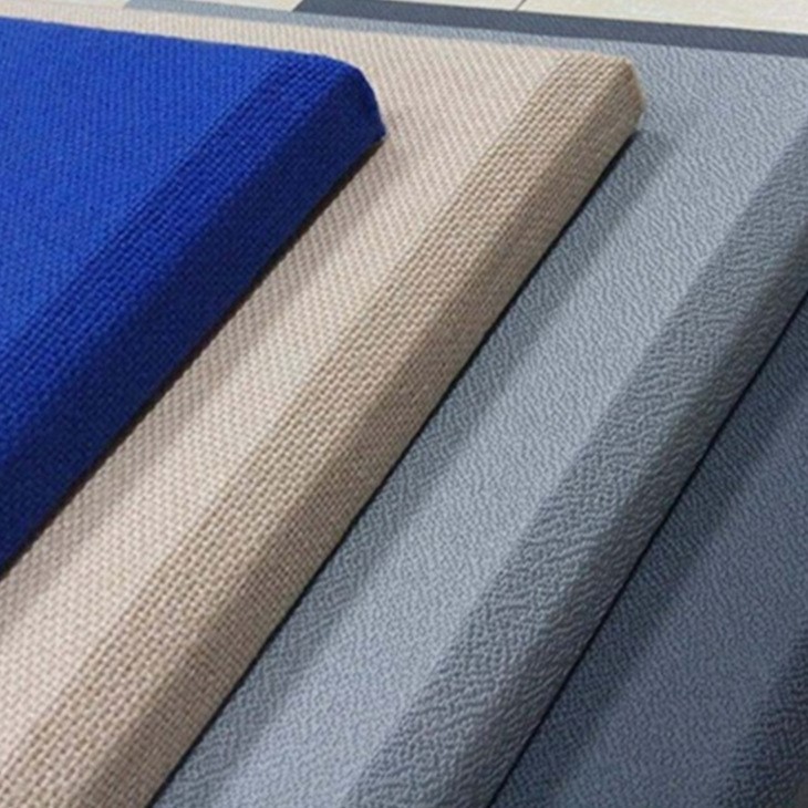 25mm布艺软包吸音板隔声 电影院墙面吸音处理 审讯室防撞隔音软包