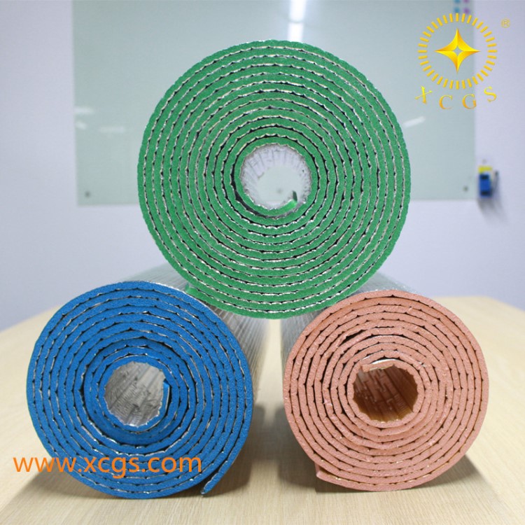 供應XPE隔熱材 PE氣泡隔熱棉 泡棉隔熱材料 PE鋁箔保溫棉廣東廠家