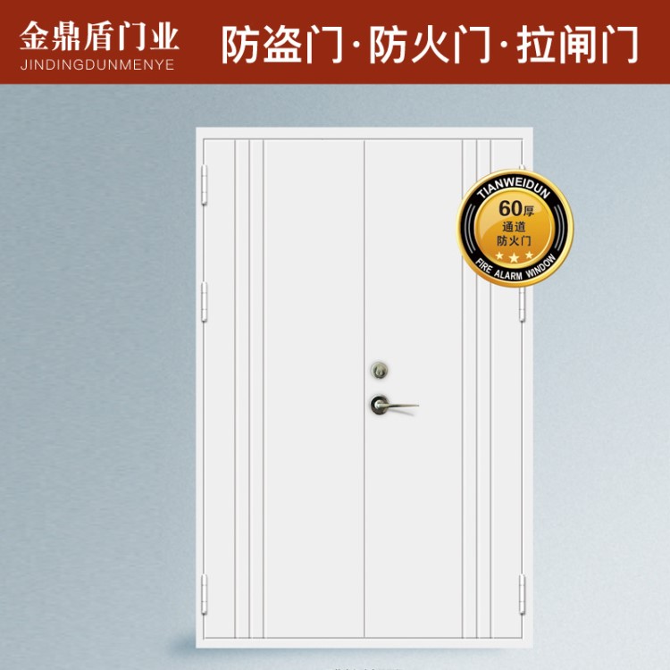 钢质防火门GFM四川成都厂家通道机房管井丙级乙级钢制防火门