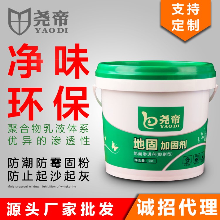 堯帝地固透明/綠色DG5KG 水泥地面滲透型固化劑 墻固地錮廠家批發