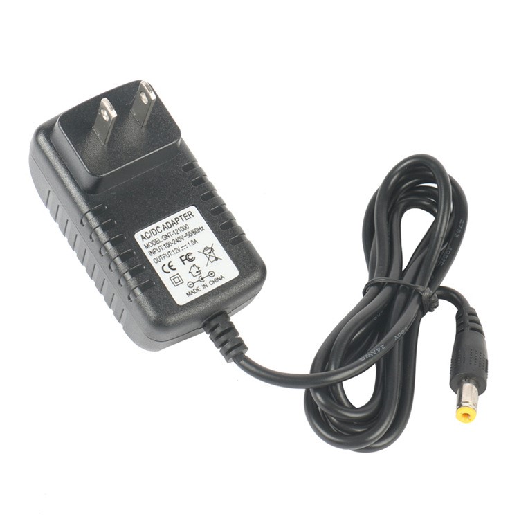 12V1A ADSL貓路由器塑膠殼電源適配器