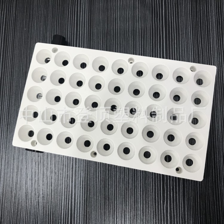 5*9蜂窩反光杯塑料模具廠家 深圳工礦燈庭院燈反光片塑料模具開(kāi)模
