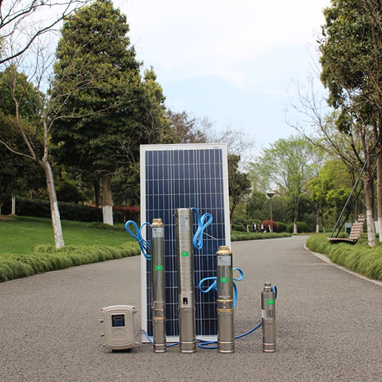 DSS螺桿太陽能光伏深井潛水泵 DC無刷直流不銹鋼高揚程solar pump