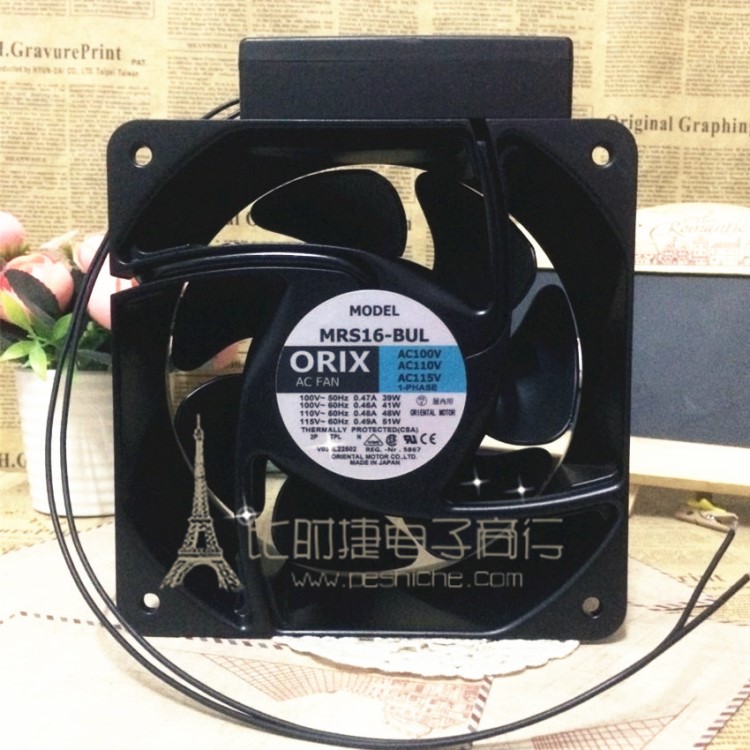 原装日本东方ORIX MRS16-BUL 100V/115V 交流散热风扇 变频器风扇