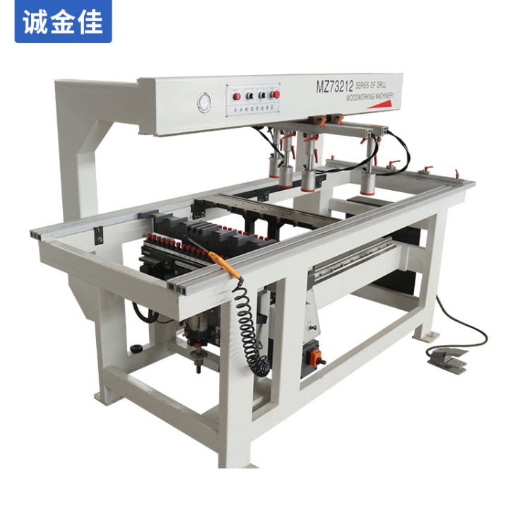 小型致富機械雙排鉆 木工機械手提排鉆MZ73212A雙排多軸鉆床定制