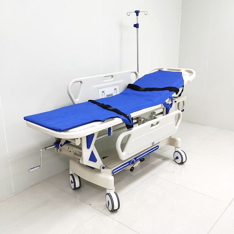 医用abs豪华升降平车不锈钢担架车转运车医院手术室多功能抢救床