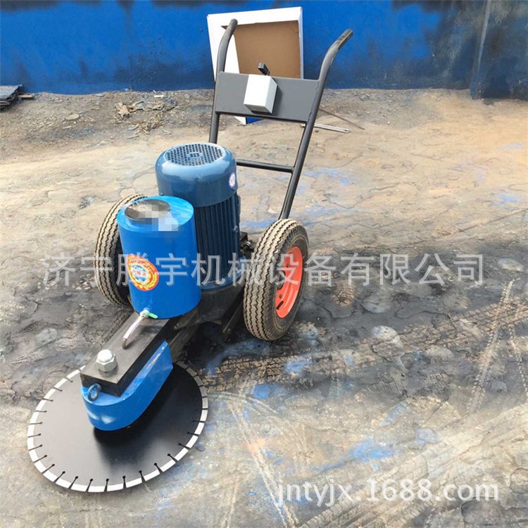 廠家直銷實心樁切樁機 手推式切樁機價格 鋸樁機圖片 截樁機價格