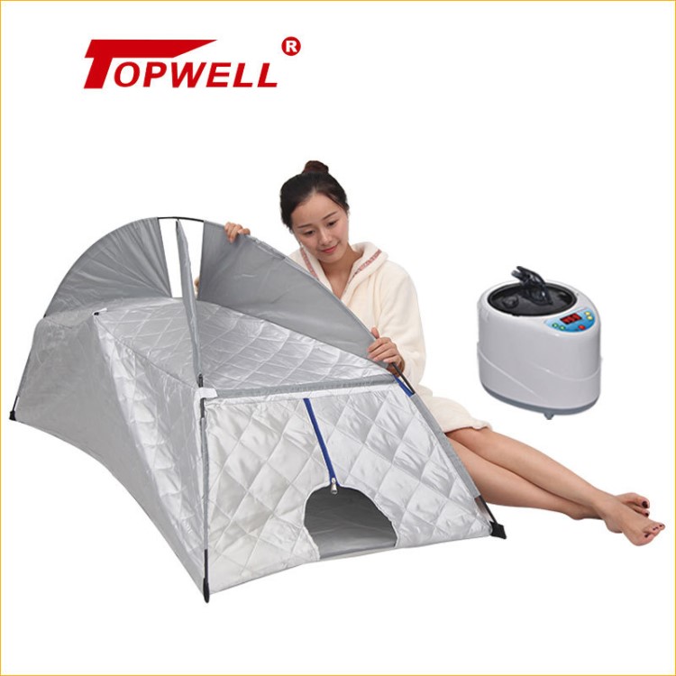 Topwell桑拿艙蒸汽汗蒸艙自躺式美容院熏蒸汗蒸艙桑拿艙