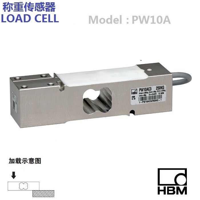 德國(guó)HBM稱重傳感器PW10AC3MR/50Kg
