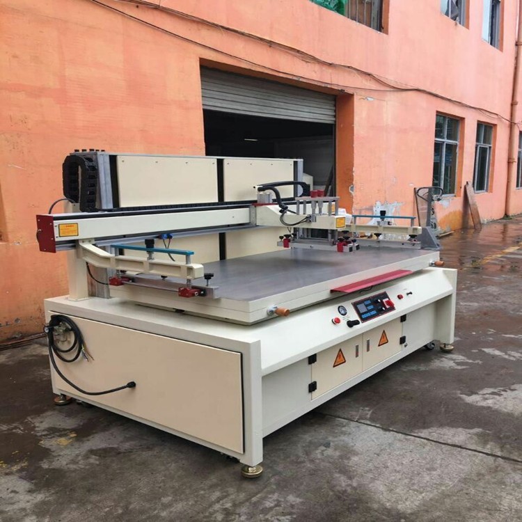 深圳廠家定做大型全自動絲網絲印機 大平面印花機春聯絲網印刷機