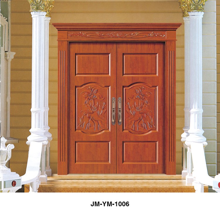 廠家直銷深雕橡木門入戶門實木大門實木烤漆門房間門支持定制