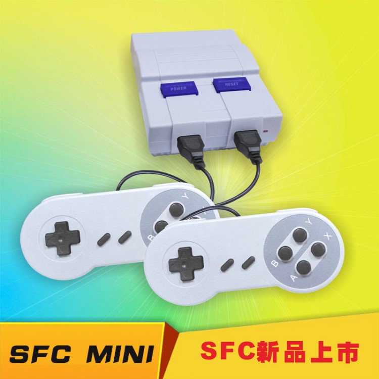 新品SUPER MINI SFC 660款NES SFC迷你电视游戏机SNES内置400游戏