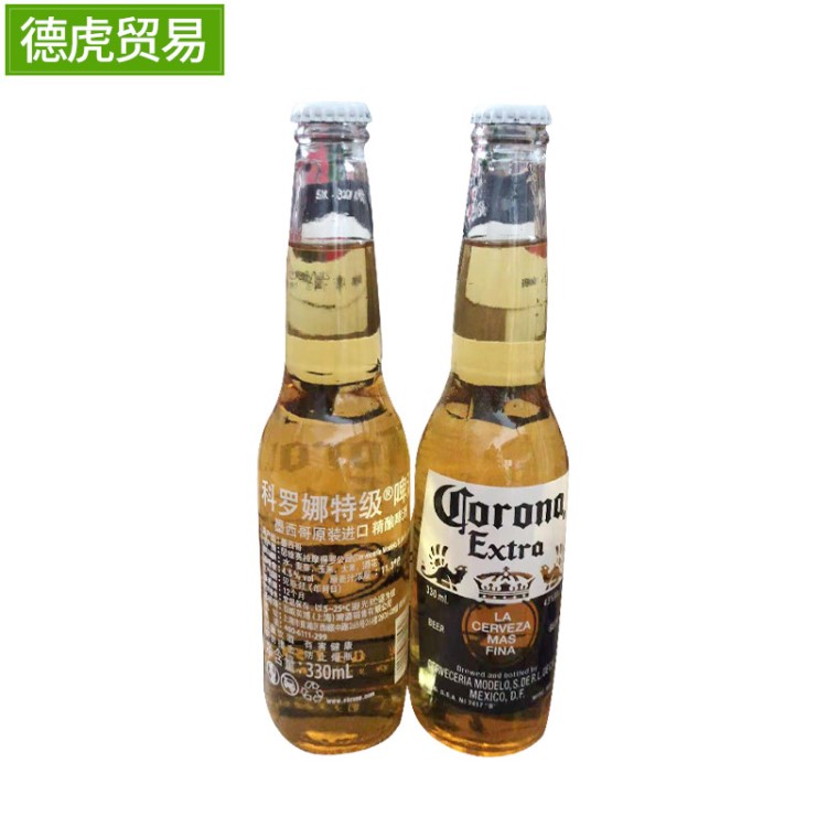 330ml科羅娜啤酒小瓶 啤酒24瓶箱裝 夜場KTV酒店聚會專用