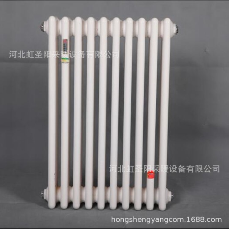 供應鋼制柱形散熱器 鋼四柱散熱器 QFGZ406鋼制暖氣片可定制