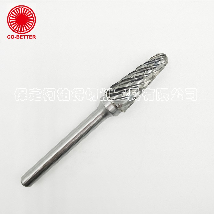 加工定制錐形硬質合金刀具 廠家直銷電動工具 磨頭高品質旋轉銼刀