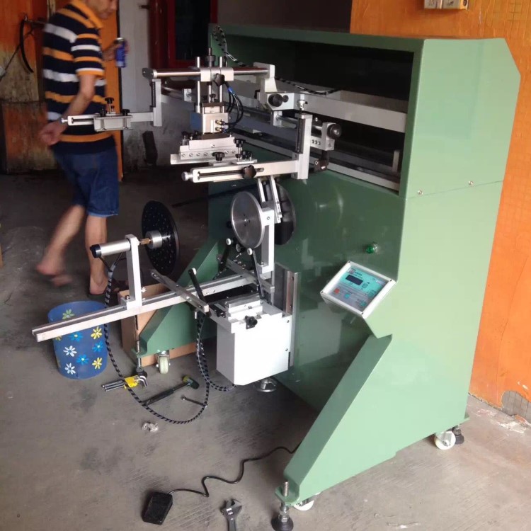 玻璃瓶絲印機 杯子絲印機 曲面印刷機 杯子印花機 塑料瓶印