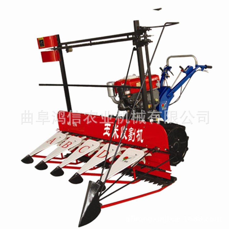 高秸稈作物收割機 蘆葦玉米收割機 高架臺收割機 收割機視頻