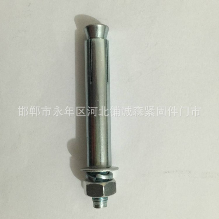 鍍鋅車修壁虎膨脹栓 沉頭平頭十字 大墊片電梯膨脹栓
