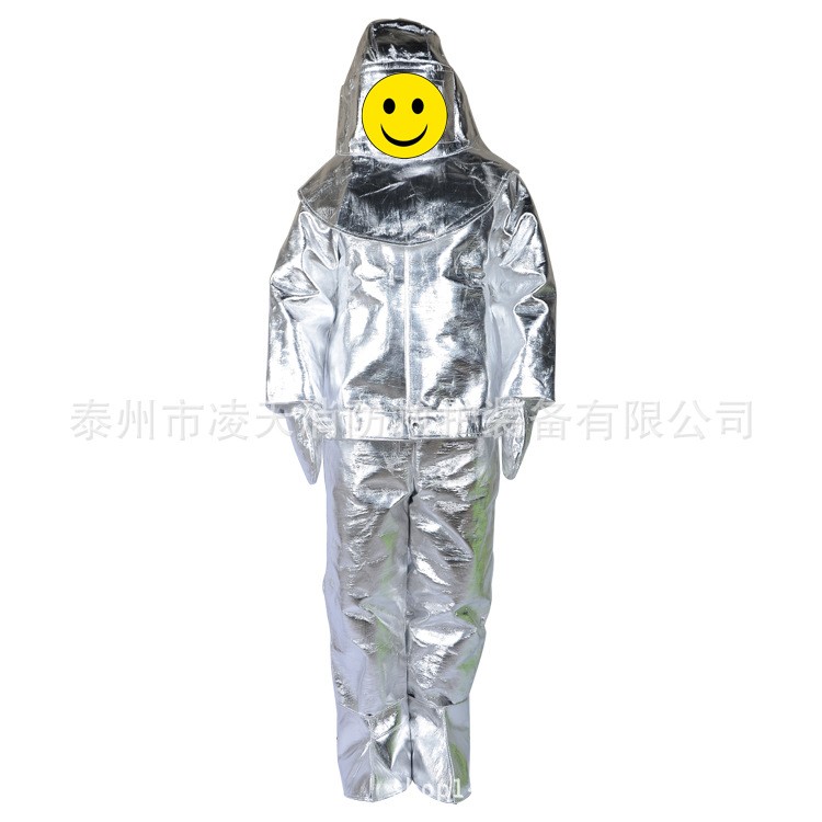 凌天 廠家直銷 500&deg;鋁箔隔熱服  避火隔熱服 耐高溫隔熱服