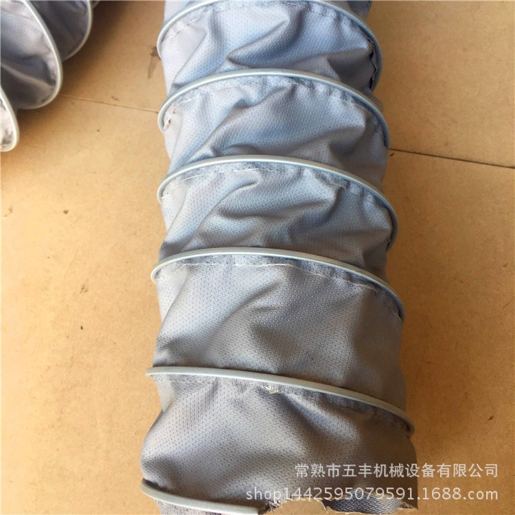 耐溫450度伸縮風(fēng)管 耐高溫軟管玻璃纖維布高溫軟管現(xiàn)貨出售