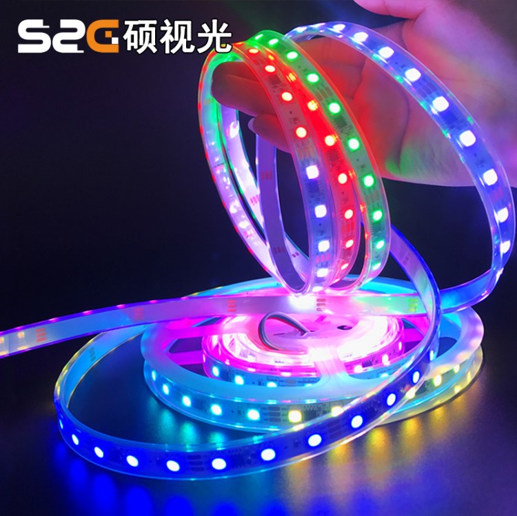 高亮led幻彩燈帶 ws2811 sm16703 dc12V樂吧車 娃娃機游戲設備燈