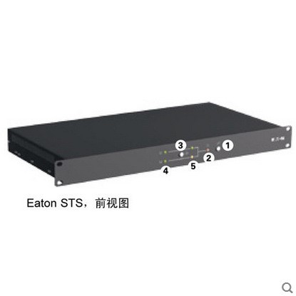 EATON伊頓 STS16A 雙電源ups靜態(tài)轉換開關 原裝RS232 機架式