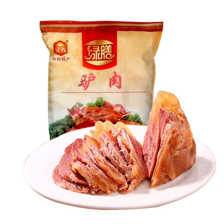 正光大塊驢肉安徽特產(chǎn)五香醬驢肉新鮮真空包裝熟食即食批發(fā)200g