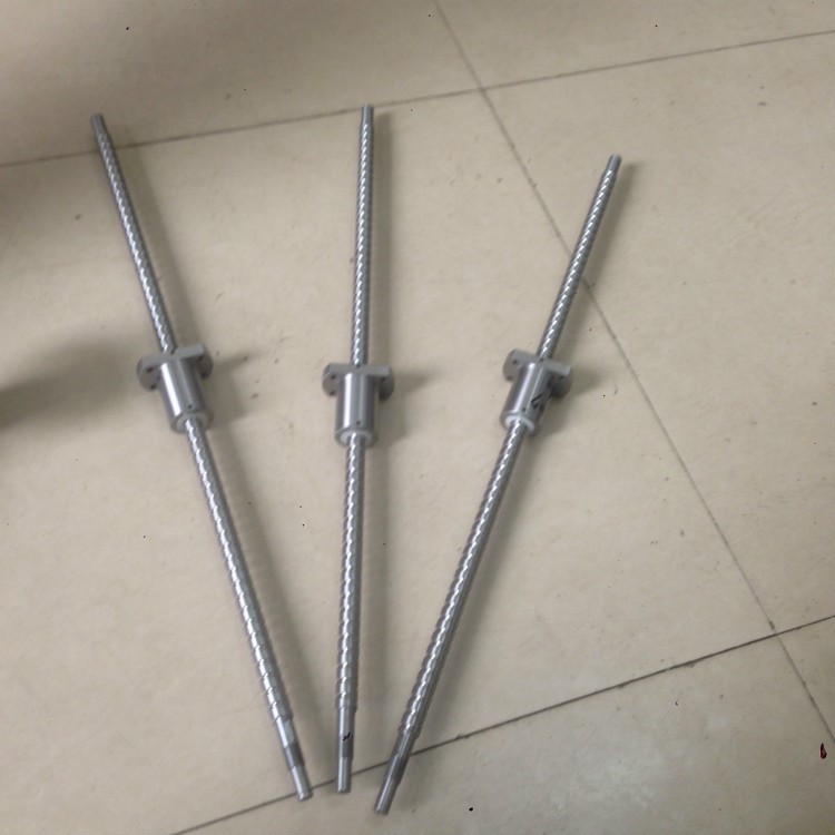 低價供應(yīng)佛山微型滾珠絲桿0402 機(jī)器人空心絲杠 定做異性梯形絲杠