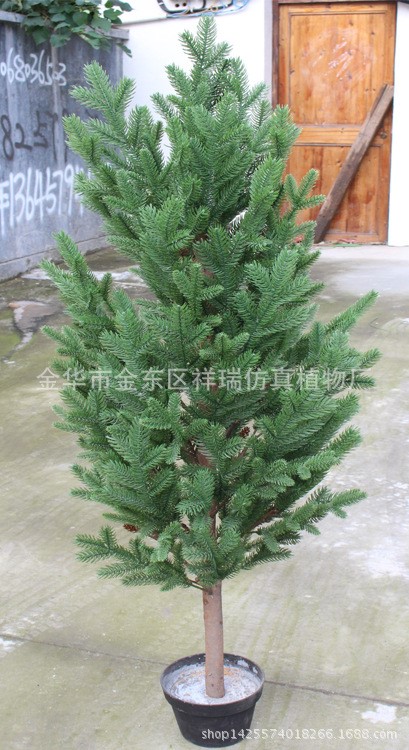 仿真亞洲植物樹葉秦嶺冷杉葉云杉水杉塔形秦嶺杉葉興安落葉松批發(fā)