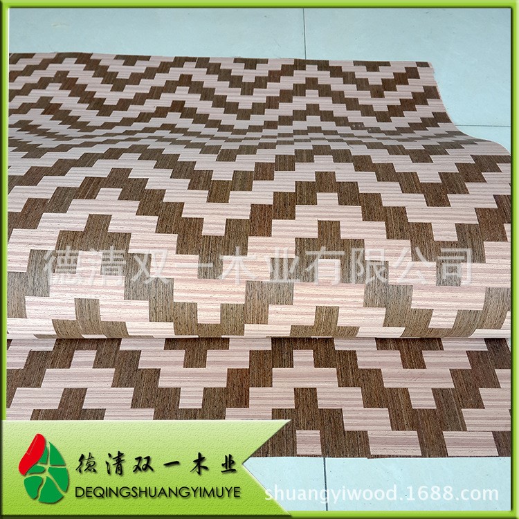 定制批發(fā)編織3d木皮科技編織木皮手工實木皮編織單板編織木皮