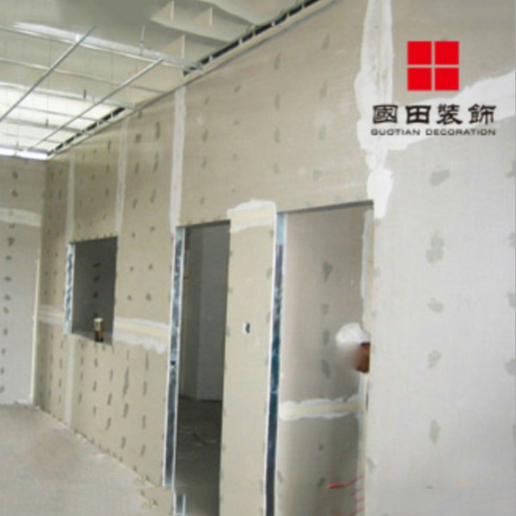 上海辦公室石膏板吊頂裝修 石膏板隔墻室內(nèi)裝潢 輕鋼龍骨隔墻裝修