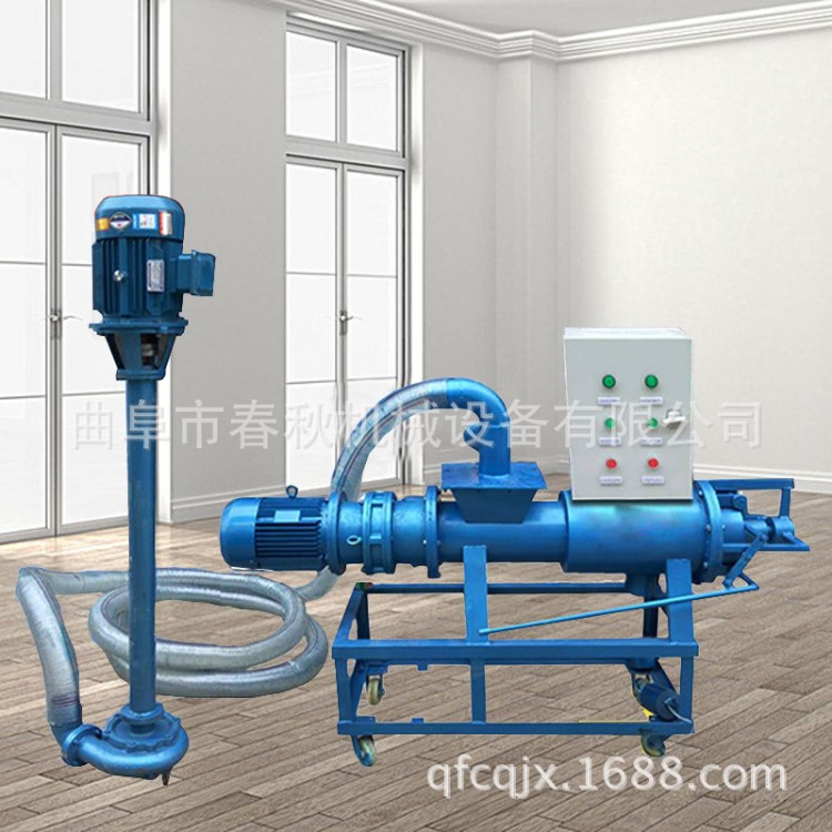 安徽合肥新型固液分離機(jī) 化糞池專用糞便脫水機(jī) 豬糞雞糞干濕脫水