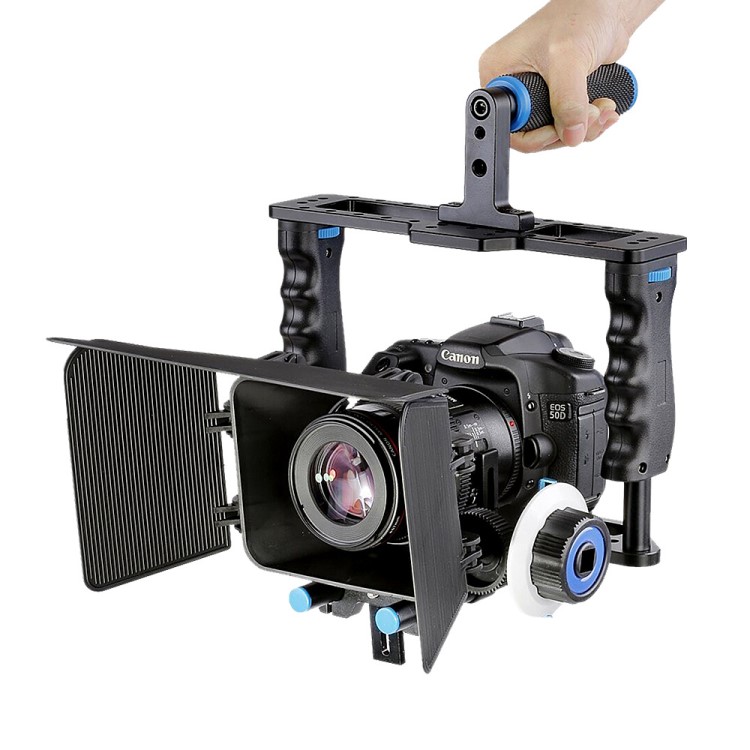 狼 摄影摄像单反兔笼套件 摄像机单反cage兔笼 5d2/5d3相机配件