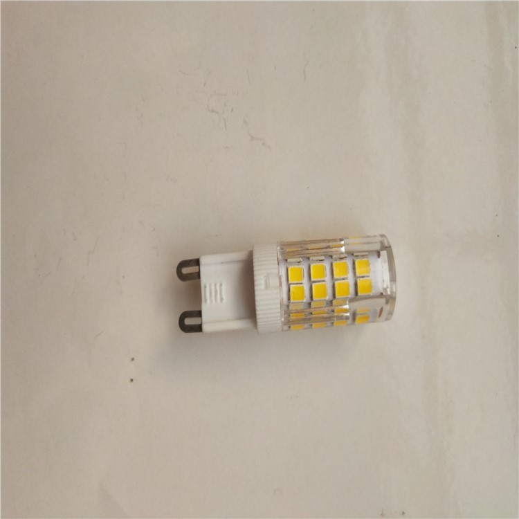 LED燈具110V直插燈泡高亮水晶燈g9-2835-51smd暖光燈泡