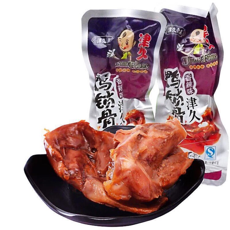 津久 鴨鎖骨 獨(dú)立小包裝 休閑食品 1袋5斤