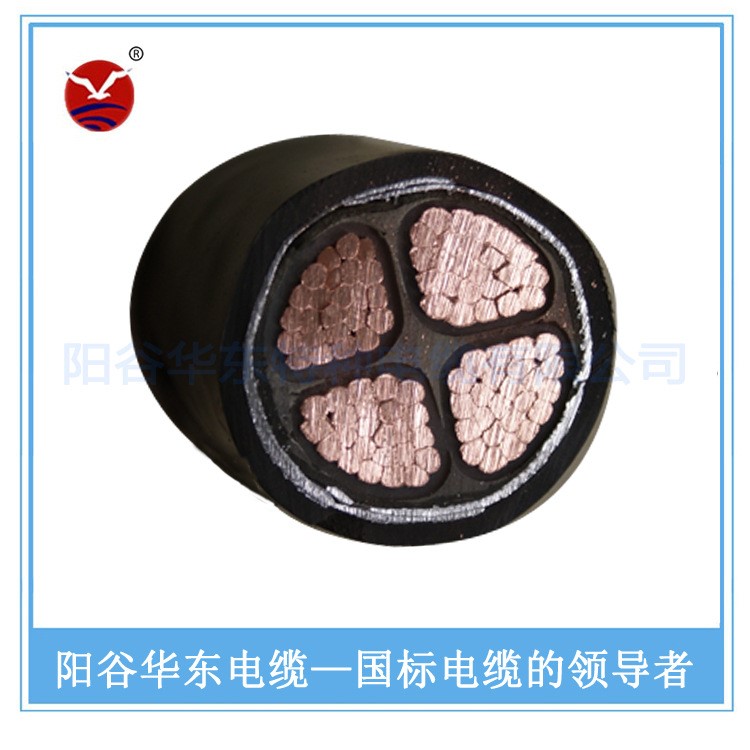 陽(yáng)谷電纜銅芯ZR-YJV22  4*95生產(chǎn)廠(chǎng)家地埋電纜鎧裝電纜