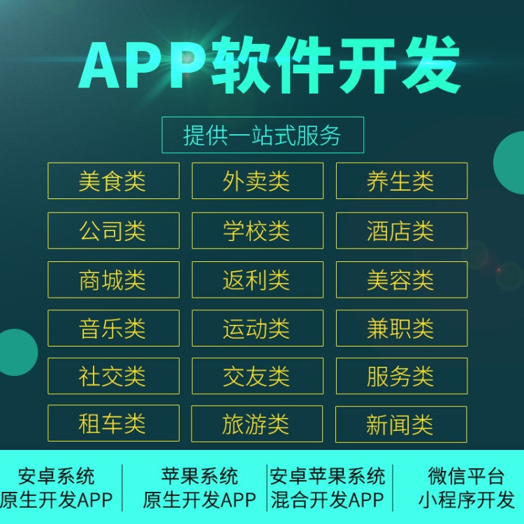 手机APP软件开发 游戏/直播/娱乐/社交/共享单车/购物电商源代码