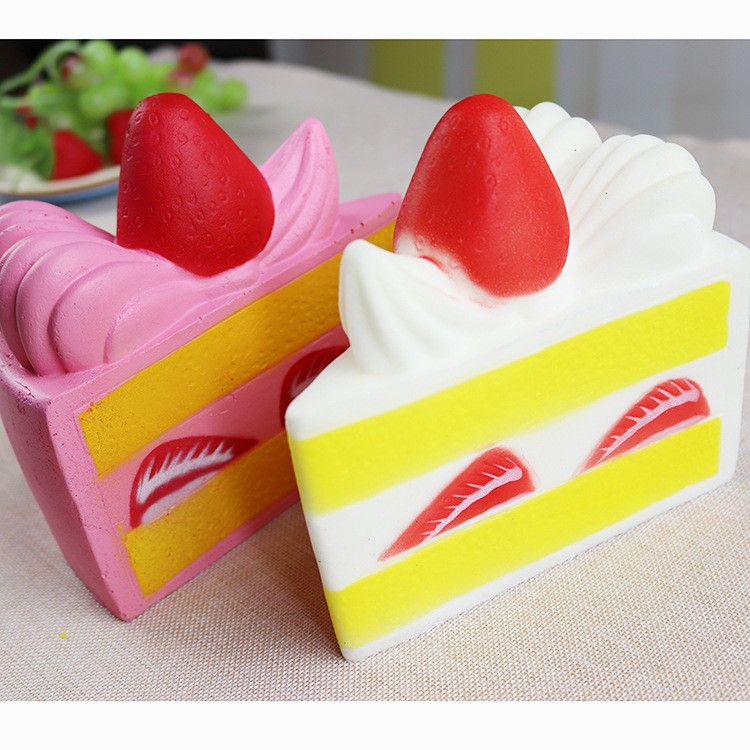 squishy慢回弹 三角pu蛋糕拍摄道具装饰面包玩具仿真蛋糕