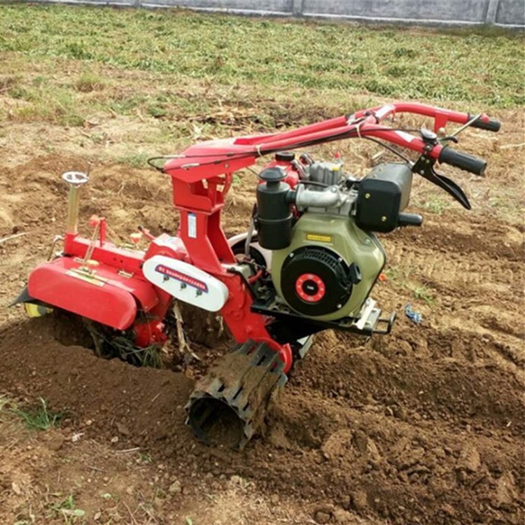 多功能田園管理機 操作方便的開溝機 小型土壤耕整機械