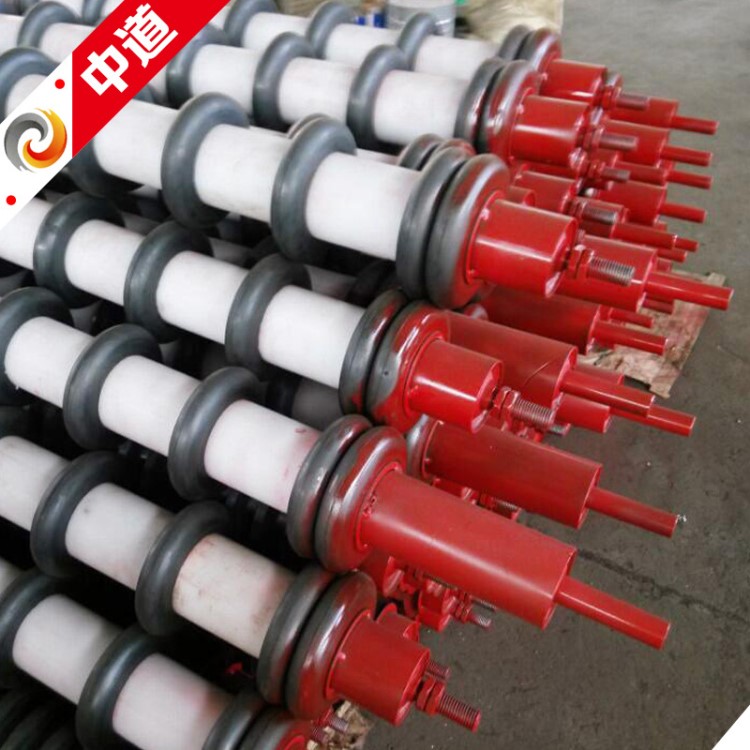 橡膠托輥 出口托輥 Trough roller螺旋托輥