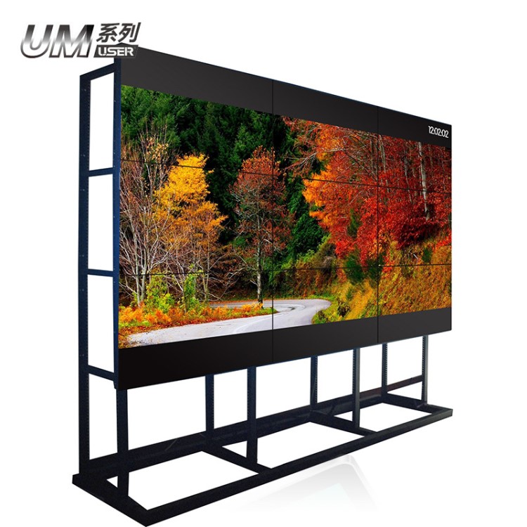 優色46寸專用液晶拼接監視器樓宇傳媒高清拼接屏廣告機