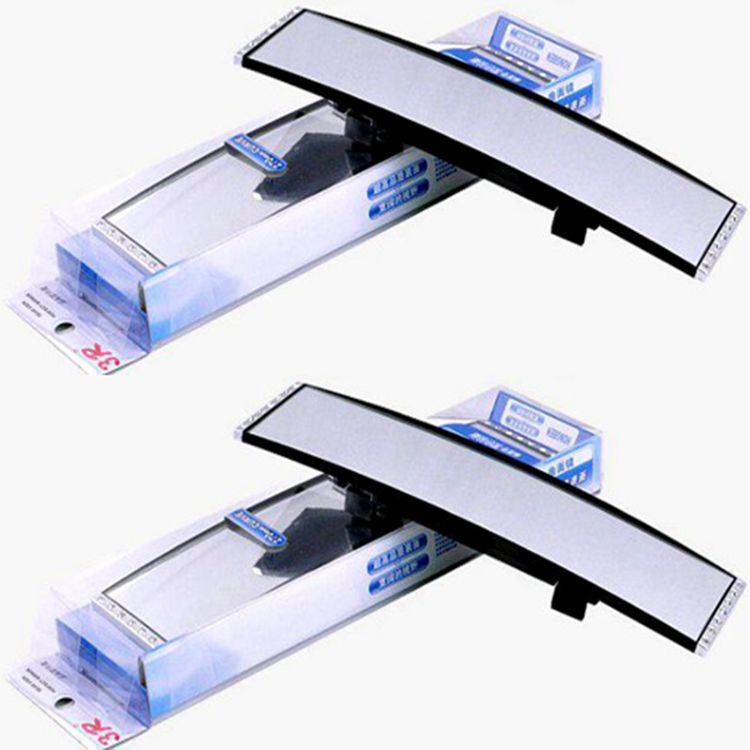 3R大視野倒車鏡 防眩目曲面鏡 廣角鏡 鑲鉆室內(nèi)后視鏡