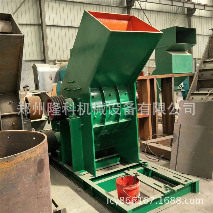 雙級無篩底建筑垃圾粉碎機  紅磚頁巖雙擊全自動濕料粉碎設備